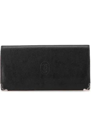 Cartier Homme, Pre-owned, Noir, Taille: ONE Size Pre-owned Cuir petite-maroquinerie