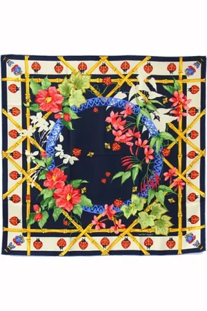 Cartier Femme, Pre-owned, Multicolore, Taille: ONE Size Pre-owned Soie foulards