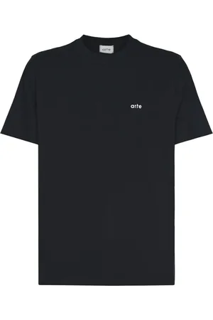 Arte Antwerp Homme, Tops, Noir, Taille: L T-shirts et Polos avec Carnation Flower