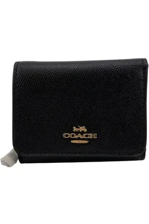 Coach Femme, Pre-owned, Noir, Taille: ONE Size Pre-owned Cuir petite-maroquinerie