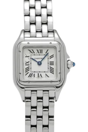Cartier Femme, Pre-owned, Gris, Taille: ONE Size Pre-owned Acier inoxydable montres