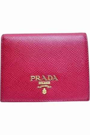 Prada Femme, Pre-owned, Rouge, Taille: ONE Size Pre-owned Cuir petite-maroquinerie