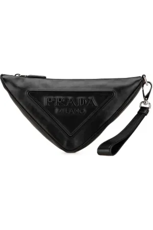 Prada Femme, Pre-owned, Noir, Taille: ONE Size Pre-owned Cuir petite-maroquinerie