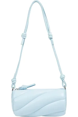 Fiorucci Femme, Sacs, Bleu, Taille: ONE Size Mini Mella Sac à Bandoulière en Cuir