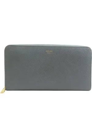 Céline Femme, Pre-owned, Gris, Taille: ONE Size Pre-owned Cuir petite-maroquinerie