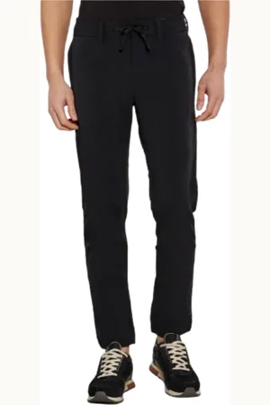 HUGO BOSS Homme, Pantalons, Noir, Taille: W35 L32 Pantalon Chino Noir Tapered Collection Printemps/Été