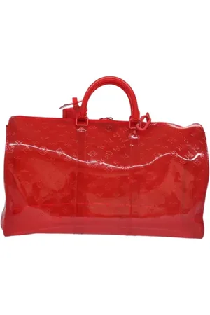 LOUIS VUITTON Femme, Pre-owned, Rouge, Taille: ONE Size Pre-owned Vinyl sacs-louis-vuitton