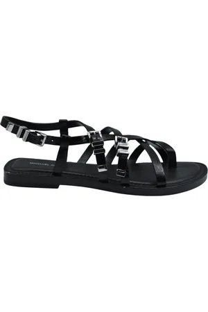 Michael Kors Femme, Chaussures, Noir, Taille: 37 EU Chaussures Noires à Lacets pour Femmes