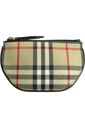 Burberry Femme, Pre-owned, Multicolore, Taille: ONE Size Pre-owned Toile petite-maroquinerie