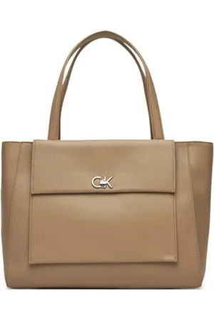 Calvin Klein Femme, Sacs, , Taille: ONE Size Sac Shopper en Similicuir