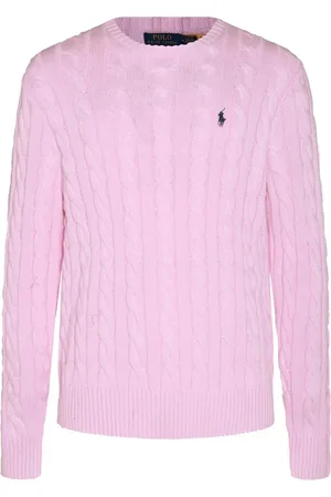 Ralph Lauren Homme, Pulls, Rose, Taille: XL Pulls Rose