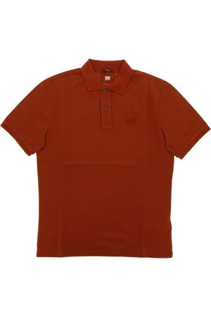 C.P. Company Homme, Tops, Brun, Taille: XL Polo Marron Manches Courtes