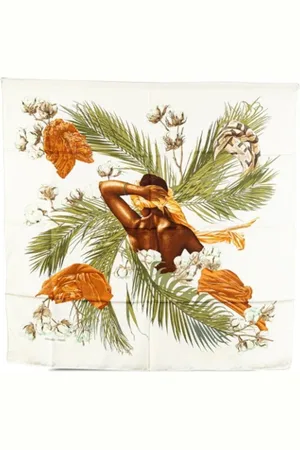 Hermès Femme, Pre-owned, Multicolore, Taille: ONE Size Pre-owned Soie foulards