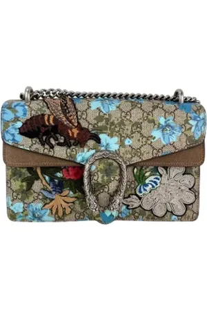 Gucci Femme, Pre-owned, Multicolore, Taille: ONE Size Pre-owned Toile sacs-main