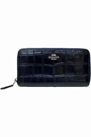 Coach Femme, Pre-owned, Bleu, Taille: ONE Size Pre-owned Cuir petite-maroquinerie