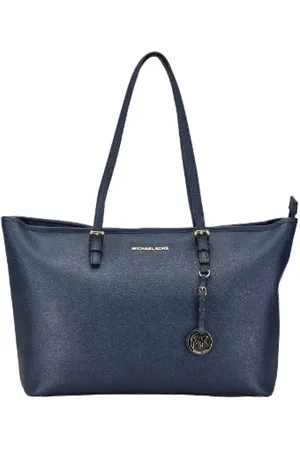Michael Kors Femme, Pre-owned, Bleu, Taille: ONE Size Pre-owned Cuir sacs-ports-paule