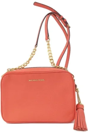 Michael Kors Femme, Pre-owned, Rose, Taille: ONE Size Pre-owned Cuir sacs-ports-paule