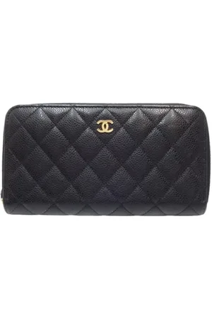 CHANEL Unisex, Pre-owned, Noir, Taille: ONE Size Pre-owned Cuir petite-maroquinerie