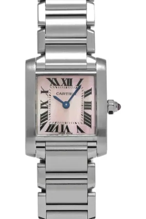 Cartier Femme, Pre-owned, Rose, Taille: ONE Size Pre-owned Acier inoxydable montres