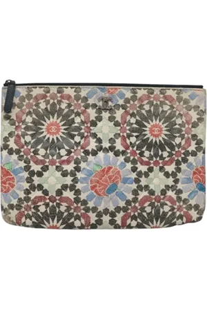 CHANEL Femme, Pre-owned, Multicolore, Taille: ONE Size Pre-owned Cuir pochettes-minaudieres