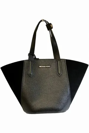 Michael Kors Femme, Pre-owned, Noir, Taille: ONE Size Pre-owned Cuir sacs-main