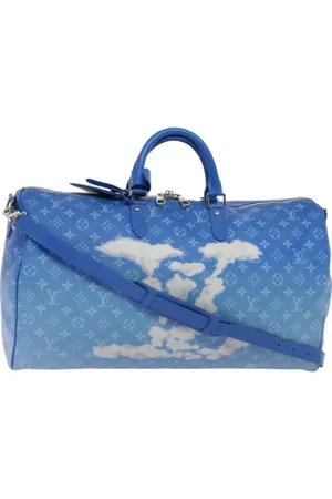 LOUIS VUITTON Unisex, Pre-owned, Bleu, Taille: ONE Size Pre-owned Toile sacs-louis-vuitton