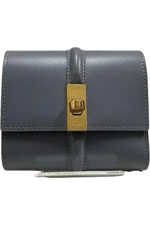 Céline Femme, Pre-owned, Gris, Taille: ONE Size Pre-owned Cuir sacs-celine