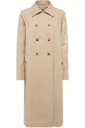 Blugirl Femme, Manteaux, Brun, Taille: 38 FR Manteau d