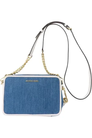 Michael Kors Femme, Pre-owned, Bleu, Taille: ONE Size Pre-owned Denim sacs-ports-paule