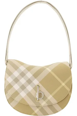 Burberry Femme, Sacs, , Taille: ONE Size Sac Rocking Horse en laine à motif Vintage Check