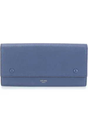 Céline Femme, Pre-owned, Bleu, Taille: ONE Size Pre-owned Cuir petite-maroquinerie
