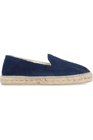 MANEBI Homme, Chaussures, Bleu, Taille: 40 EU Bout Rond Espadrilles en Toile