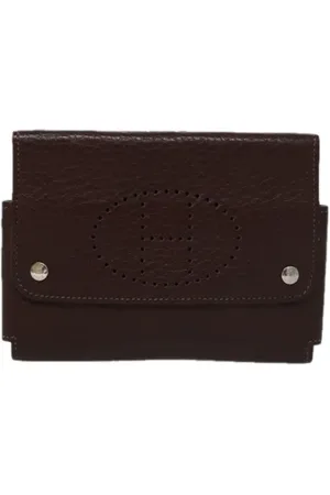 Hermès Femme, Pre-owned, Brun, Taille: ONE Size Pre-owned Cuir petite-maroquinerie