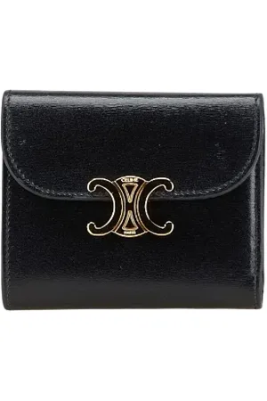 Céline Femme, Pre-owned, Noir, Taille: ONE Size Pre-owned Cuir petite-maroquinerie