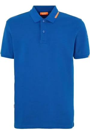 sunseeker Homme, Tops, Bleu, Taille: XL Polo en Coton Bleu avec Logo
