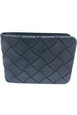 Bottega Veneta Homme, Pre-owned, Noir, Taille: ONE Size Pre-owned Plastique petite-maroquinerie