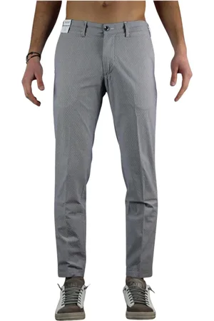 RE-HASH Homme, Pantalons, Gris, Taille: W32 Pantalon Homme Business Monday