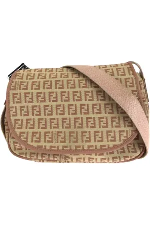 Fendi Femme, Pre-owned, , Taille: ONE Size Pre-owned Toile sacs-bandouliere