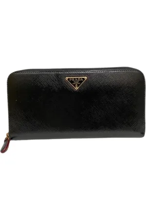 Prada Femme, Pre-owned, Noir, Taille: ONE Size Pre-owned Cuir petite-maroquinerie