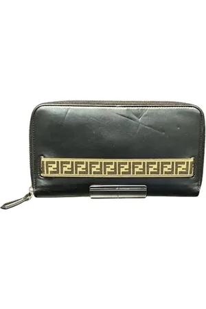 Fendi Homme, Pre-owned, Noir, Taille: ONE Size Pre-owned Cuir petite-maroquinerie