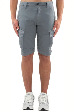 C.P. Company Homme, Shorts, Gris, Taille: XL Sateen Cargo Shorts