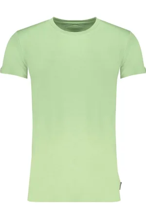Gaudi Homme, Tops, Vert, Taille: 2XL T-shirt en coton vert
