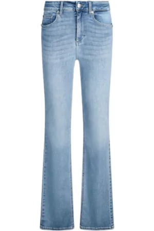 Liu Jo Femme, Jeans, Bleu, Taille: W31 Jean Bootcut Taille Haute en Denim