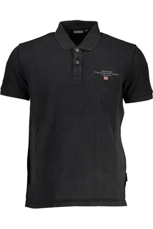 Napapijri Homme, Tops, Noir, Taille: L Polo Noir Homme Moderne