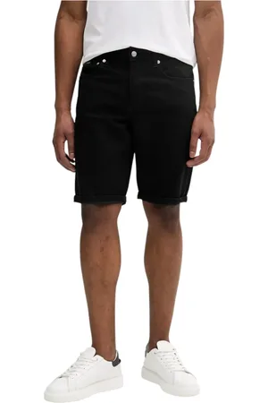 Calvin Klein Homme, Shorts, Noir, Taille: W36 Shorts Bermuda Polyvalents pour Hommes en Été