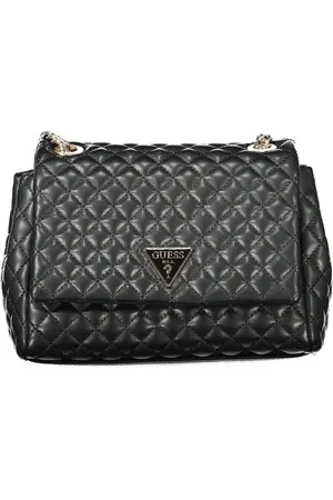 Guess Femme, Sacs, Noir, Taille: ONE Size Sac à main en polyéthylène noir pour femme