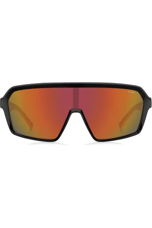 HUGO BOSS Femme, Accessoires, Noir, Taille: ONE Size Lunettes de soleil noires pour femmes Élégantes