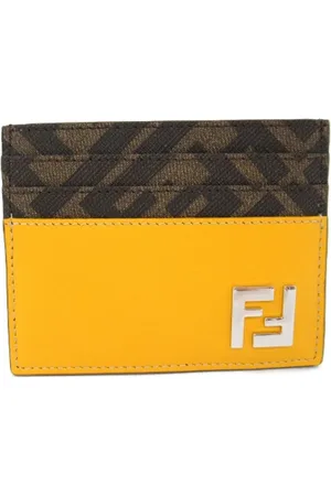 Fendi Homme, Pre-owned, Brun, Taille: ONE Size Pre-owned Cuir petite-maroquinerie