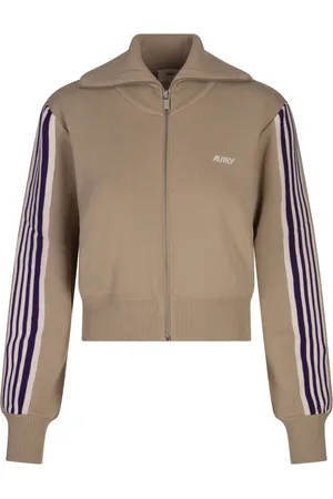 Autry Femme, Pulls, Brun, Taille: 40 FR Marron Viscose Polyamide Vêtements Femme