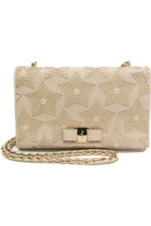 Salvatore Ferragamo Femme, Pre-owned, , Taille: ONE Size Pre-owned Cuir sacs-ports-paule
